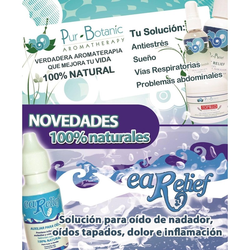 Earelief para oído de nadador (swim ear) secado de oídos
