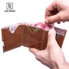 LIULIHUA MINIMALIST Mens Wallet Slim Credit Card Trifold Wallet -
