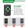 26.975 MHz Handheld Transmitter for Hörmann HSM2, HSM4, HSE2, HS2/4/1,