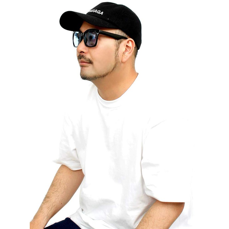 [One Colors] Non-prescription glasses Men's Big Frame Wellington Sunglasses UV
