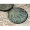 Vancasso Dinner Plates Green Reactive Glaze. Set Of 4. Chrys