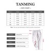 Tanming Linen Pants for Women Summer Casual High Waisted Drawstring