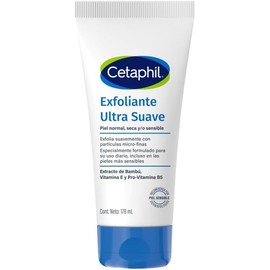 CETAPHIL® Exfoliante Ultra Suave, Mejora Textura y Suavidad de la Piel, Facial y Corporal, 178ml, Todo Tipo de Piel, Piel Sensible
