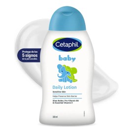 Cetaphil Baby Loción Hidratante Facial Corporal Sensible 300ml