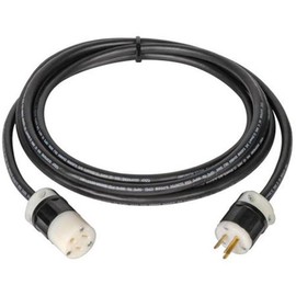 TecNec Heavy Duty 12-3 15 Amp Stinger AC Cord 25 Foot