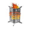 Smokeless Fire Pit,Outdoor Wood Burning Portable Firepit,Outdoor Camping,Home Heating,with Baking