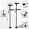 Adjustable Folding Walking Sticks for Men Women Senior Elderly with