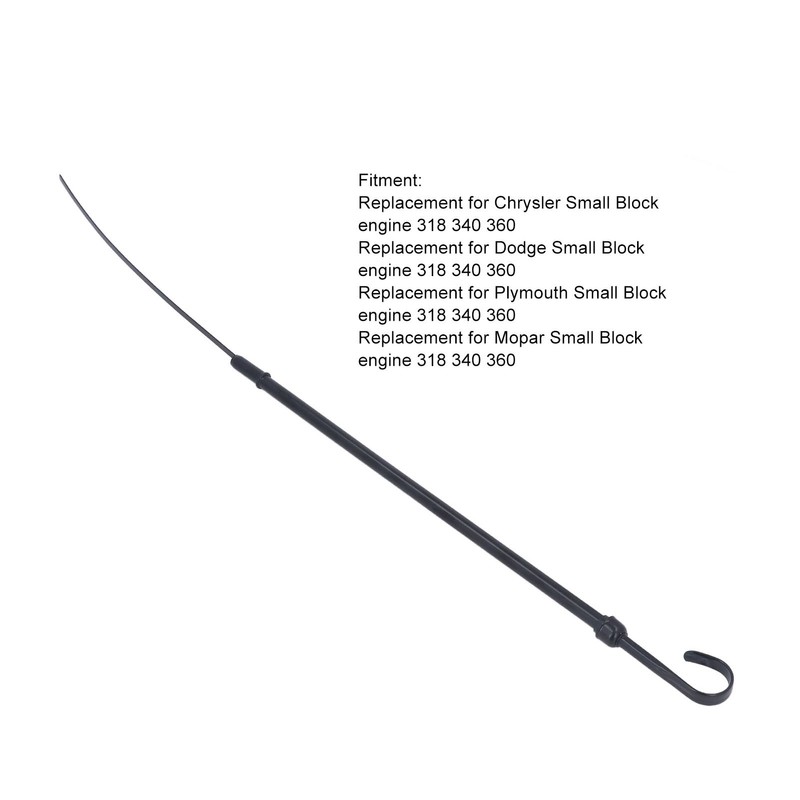 Engine Oil Dipstick Tube 12 in Stainless Steel Fluid Oil