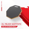 Evans doble cara Pad de práctica, 12 inch, Gris, 12