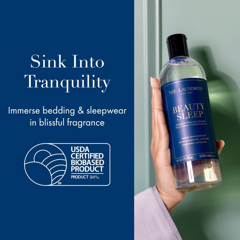 The Laundress Beauty Sleep Liquid Laundry Detergent, Scented Concentrated Detergent