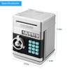 Renvdsa Electronic Password Piggy Bank Cash Coin Can Auto Scroll