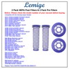 Lemige 2 Pack Post Filters & 2 Pack Pre Filters