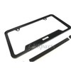 SELPONT Range Rover Logo Black Finish Steel License Plate Frame
