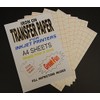 Inkjet Printable Iron On T Shirt & Fabric Transfer Paper