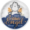 Sheepworld Hand warmer with guardian angel motif, diameter 9 cm,