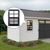Melkus 2 Pack Shed Windows 14"x21" Flush Mount Household Windows