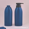 400ml Flat PE Empty Bottle with Press Pump for Shampoo, Body Lotion, Conditioner 400ml 15ea