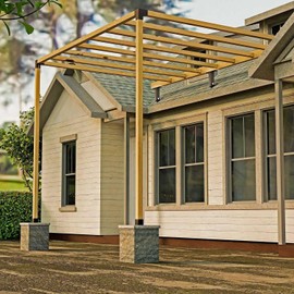 Pack Heavy Duty Stainless Steel Gazebo Roof Riser Beam Bracket with Adjustable Angle