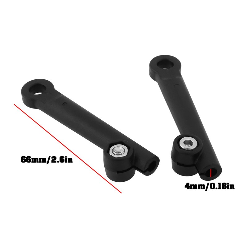 Create idea 8 Supporti Per Parafanghi Da 4 Mm Per