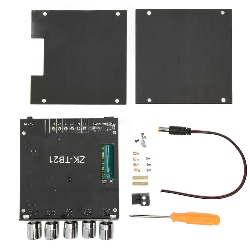 2x50W Bluetooth 5.0 Stereo Sound Receiver Amplifier Board 2.1Channel Subwoofer