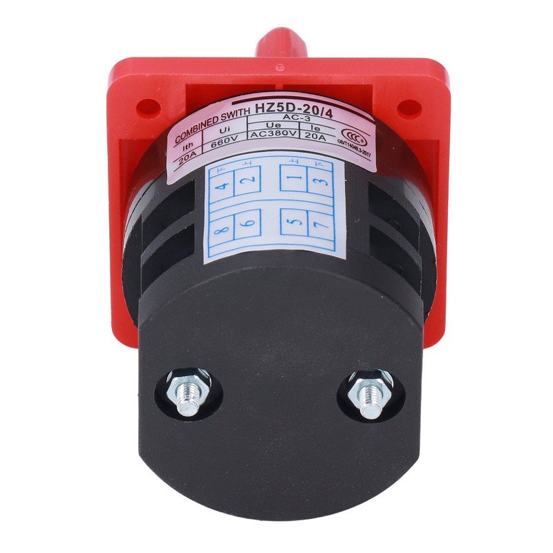 Changeover Switch 2 Pole 3 Position Cam Changeover Control Selector