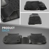 Floor Mats TPE Cargo Liners Compatible with Honda CRV 2023