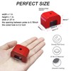 AOAUTO Red Alnico U-Shape Horseshoe Magnet for Nails, 25 Pounds