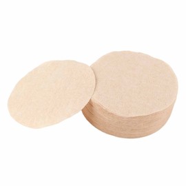 MOUMOUTEN Coffee Replacement Paper Filter Packs, 100Pcs Per Set Moka Pot Filter Paper, Classic Coffee Filters for Coffee Mocha(No. 6 60mm)