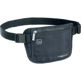 Go Travel RFID Blocking Secret Money Belt - Reduces Identity Theft (Ref 675)