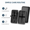 7-Piece Stainless Steel Nail Care Kit for Manicure & Pedicure