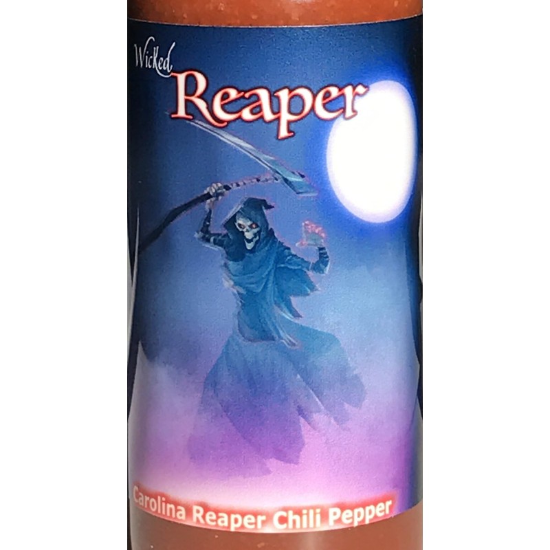 Wicked Reaper Carolina Reaper Hot Sauce, 5 oz – Extreme