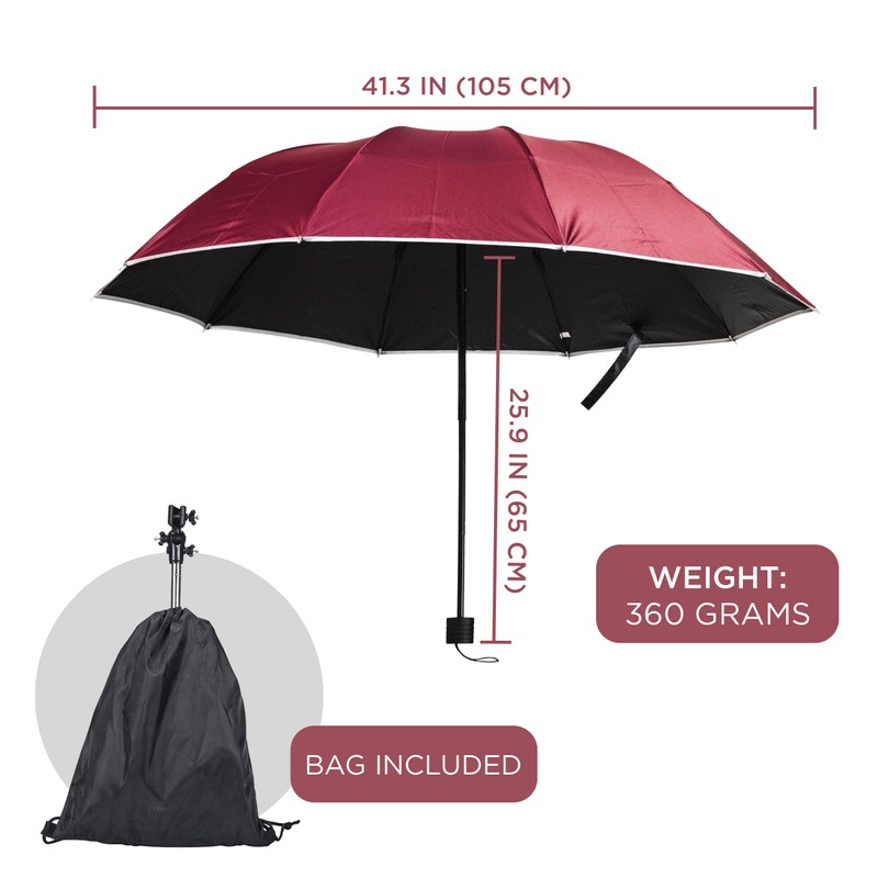 Primo Supply Wearable Hands-Free Umbrella Sun Rain Blocker Fishing Outdoor