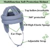 Thick Soft Elderly Protective Helmet, Special Needs Hat with Breathable,