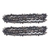 2PCS 8 Inch Chainsaw Chain High Hardness Manganese Steel Mini