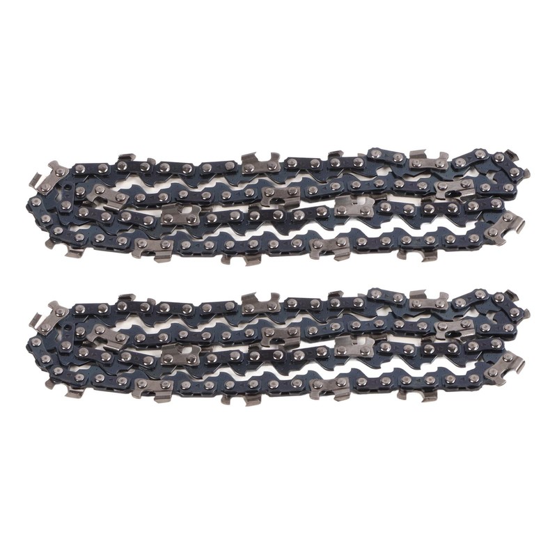 2PCS 8 Inch Chainsaw Chain High Hardness Manganese Steel Mini