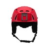 Team Wendy M-216 Ski Helmet, Size S/M, Red and Gray