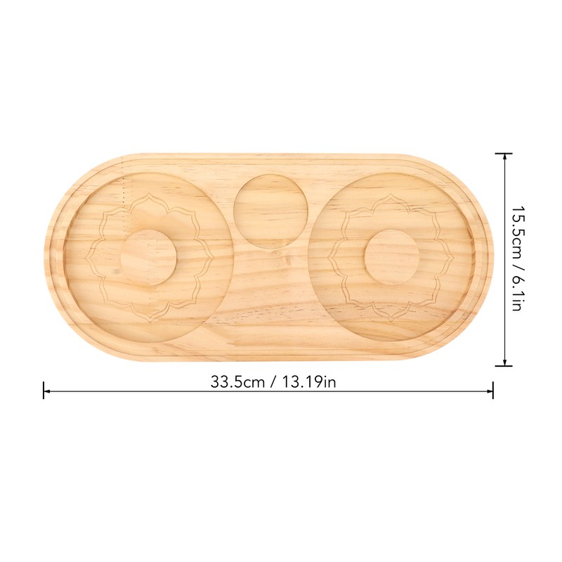 Salt Rimmer Pine Wood Sugar Rimmer Waterproof Holder Bar Tool