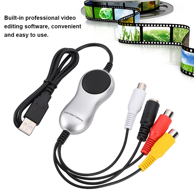 USB 2.0 Driver Free Video Capture Acquisition Card for Windows