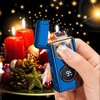 TIKIUKI Electric Lighter Dual Arc Lighter Plasma Metal Flameless Lighters