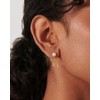 Sargetou Bow Earrings for Women,14k Gold Plated Pearl Bow Earring