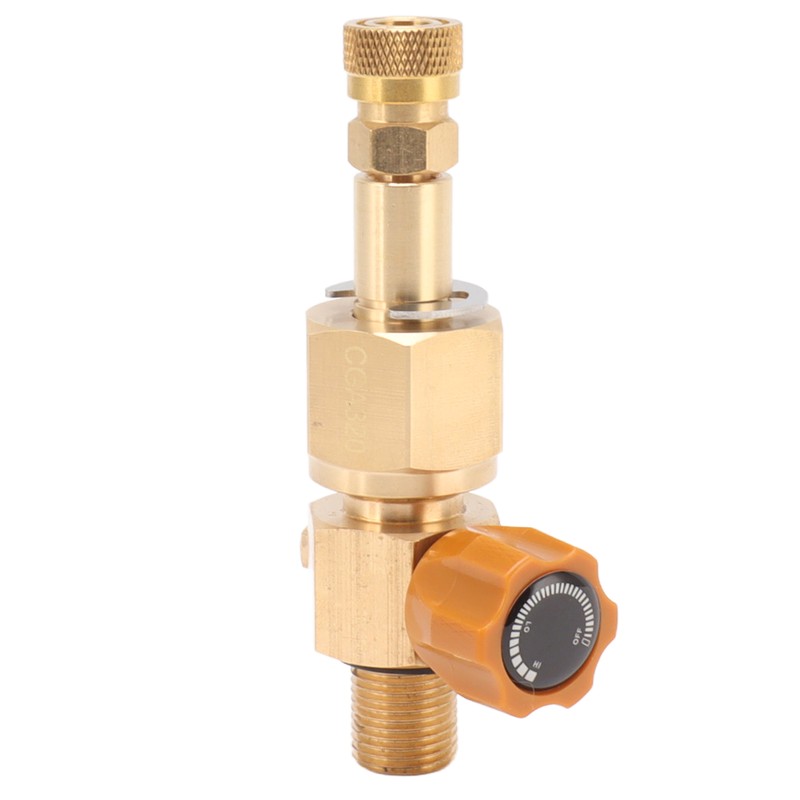 CO2 Tank Refill Valve 5/8‑18unf Brass CO2 Cylinder High Pressure