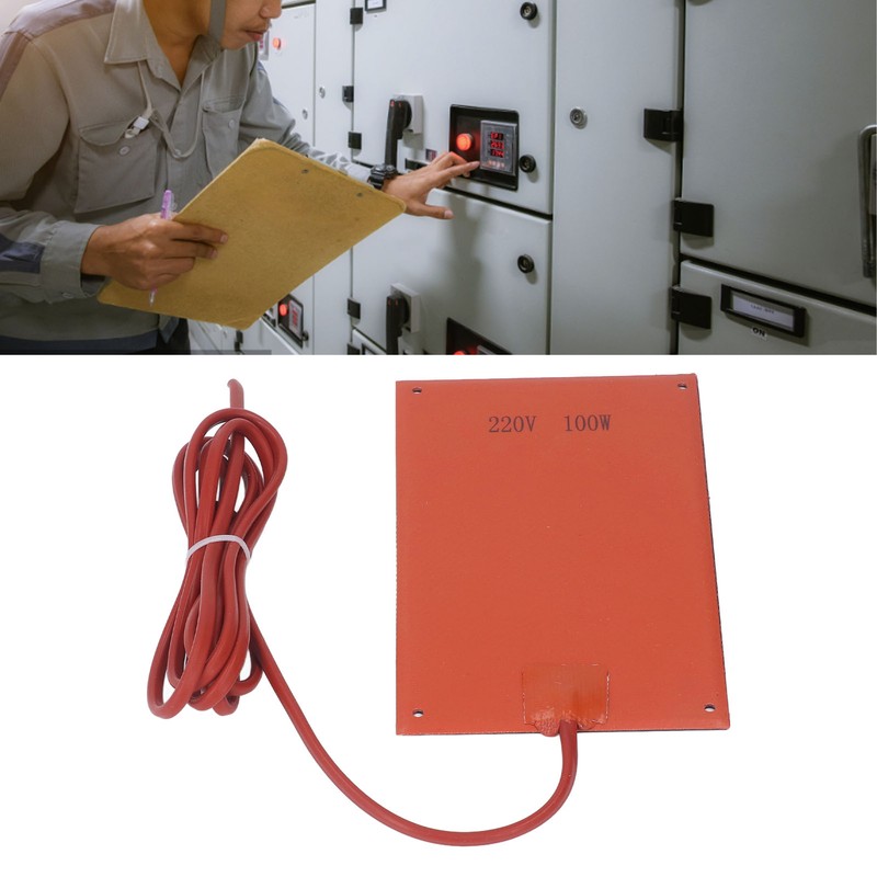 Oil Pan Heater Pad Replacement Engine Heating Plate Silicone Rubber