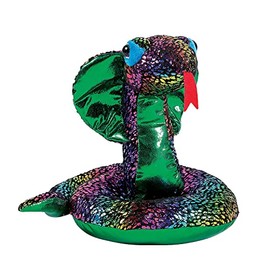 Fun Express Metallic Standing Stuffed King Cobra Snake