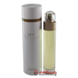 Perry Ellis 360 By Perry Ellis 3.4oz/100ml Edt Spray For Women New in box