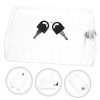 LALAFINA Thermostat Lock Box Key Wall Thermostat Guard for Home