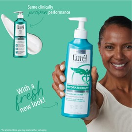 Curel Curel Hydra Therapy In Shower Lotion, Wet Skin Moisturizer for Dry or Extra-dry Skin, with Advanced Ceramide Complex, for Optimal Moisture Retention, 12 Ounce