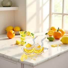 2 Pack Bird shape Lemon Squeezer, Lemon Juicer Acrylic Manual Juice Lime Squeezer Bird Shape Hand Juicer for Orange Lemon Lime Pomegranate