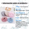 Coenii 5 Gorros De Baño Impermeable Ducha Mujere Doble Reutilizable