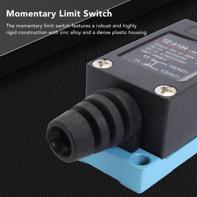 2 Pcs Spring Momentary Limit Switch Self Reset IP66 Flexible