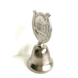 San Antonio Texas Souvenir Dinner Bell - Alamo and River Walk Collectible Design